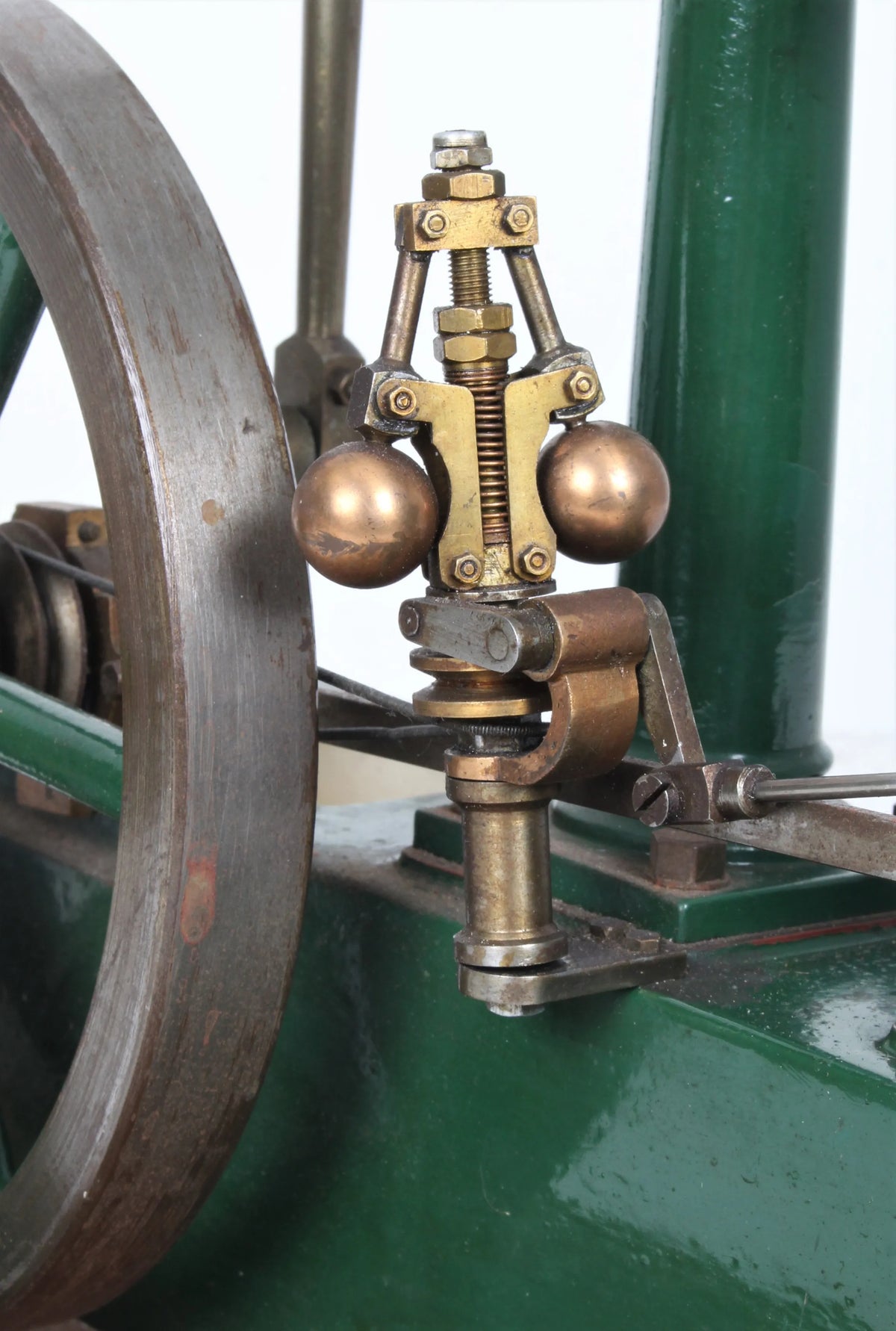 Stuart beam engine with governor