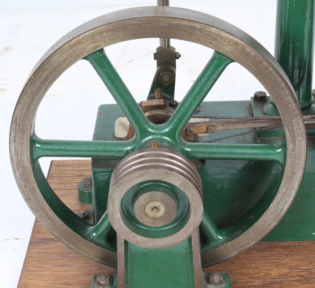 Stuart beam engine with governor