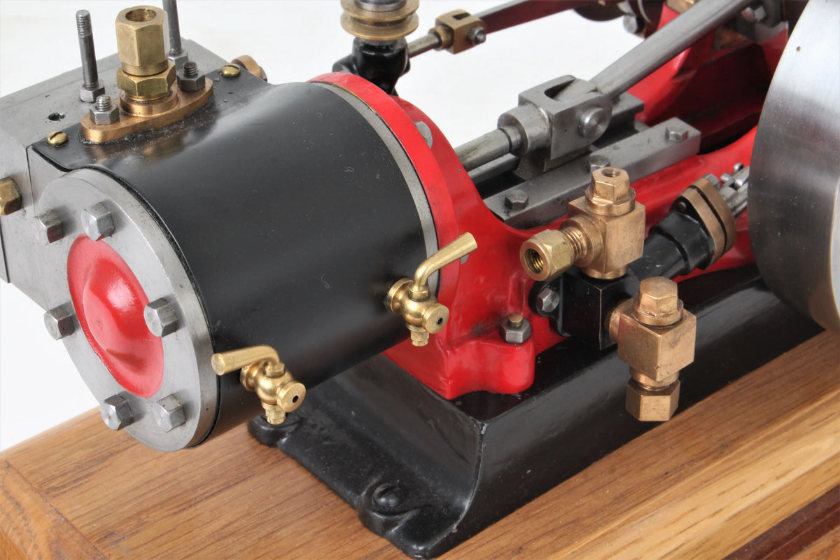 Stuart No.9 with governor & feed pump