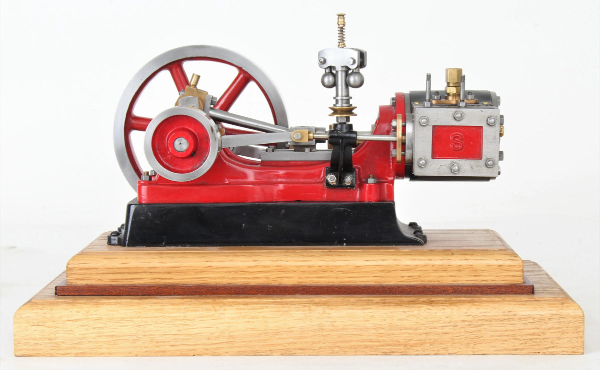 Stuart No.9 with governor & feed pump