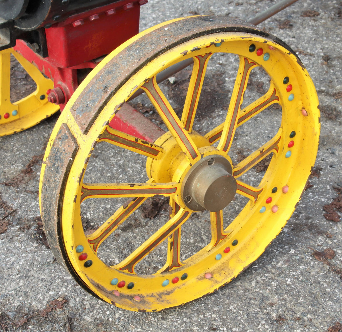 4 inch scale Foster agricultural engine