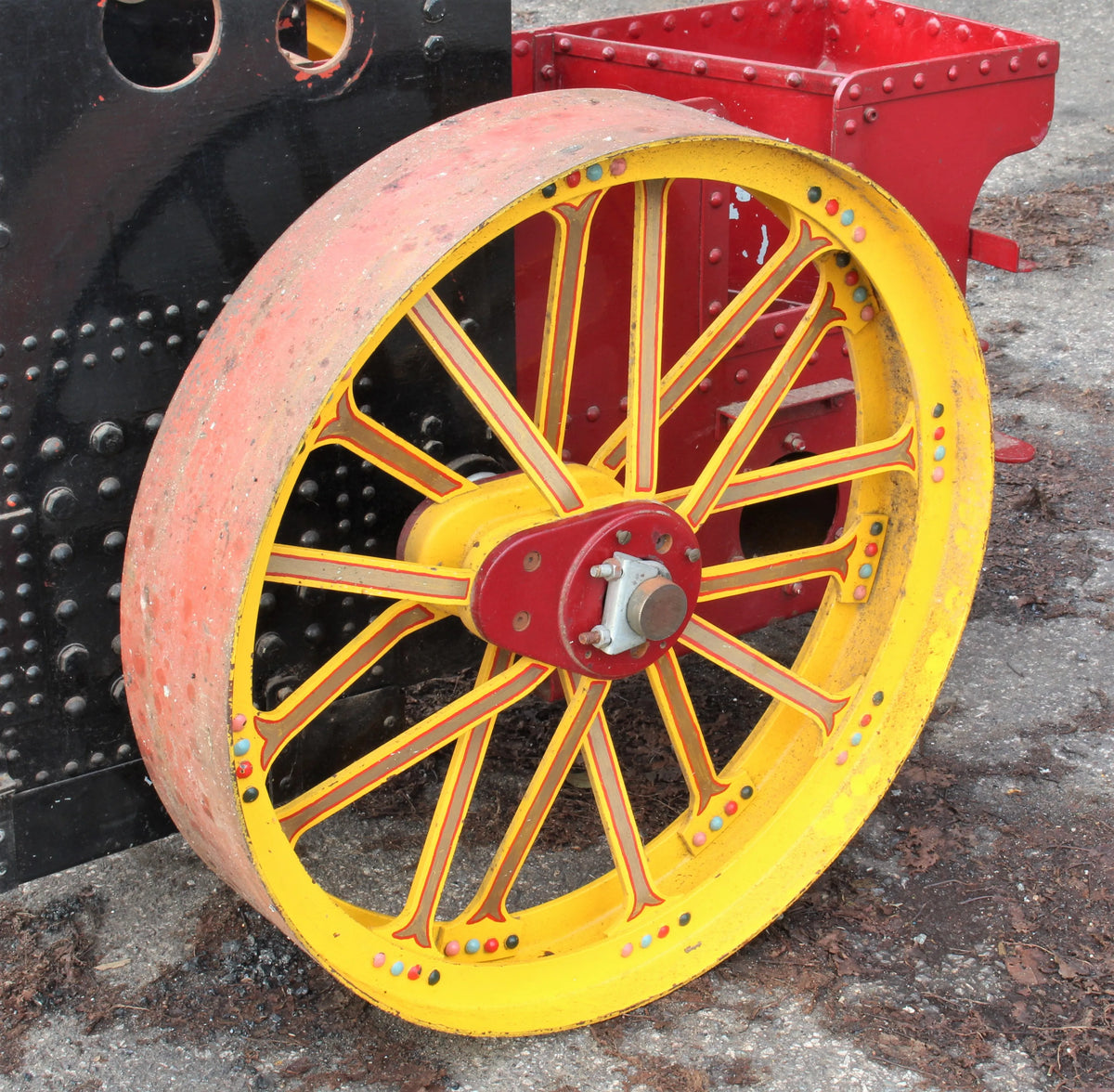 4 inch scale Foster agricultural engine
