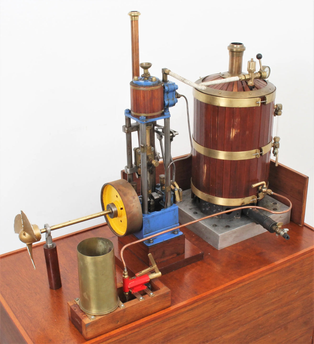 Gas-fired steam plant