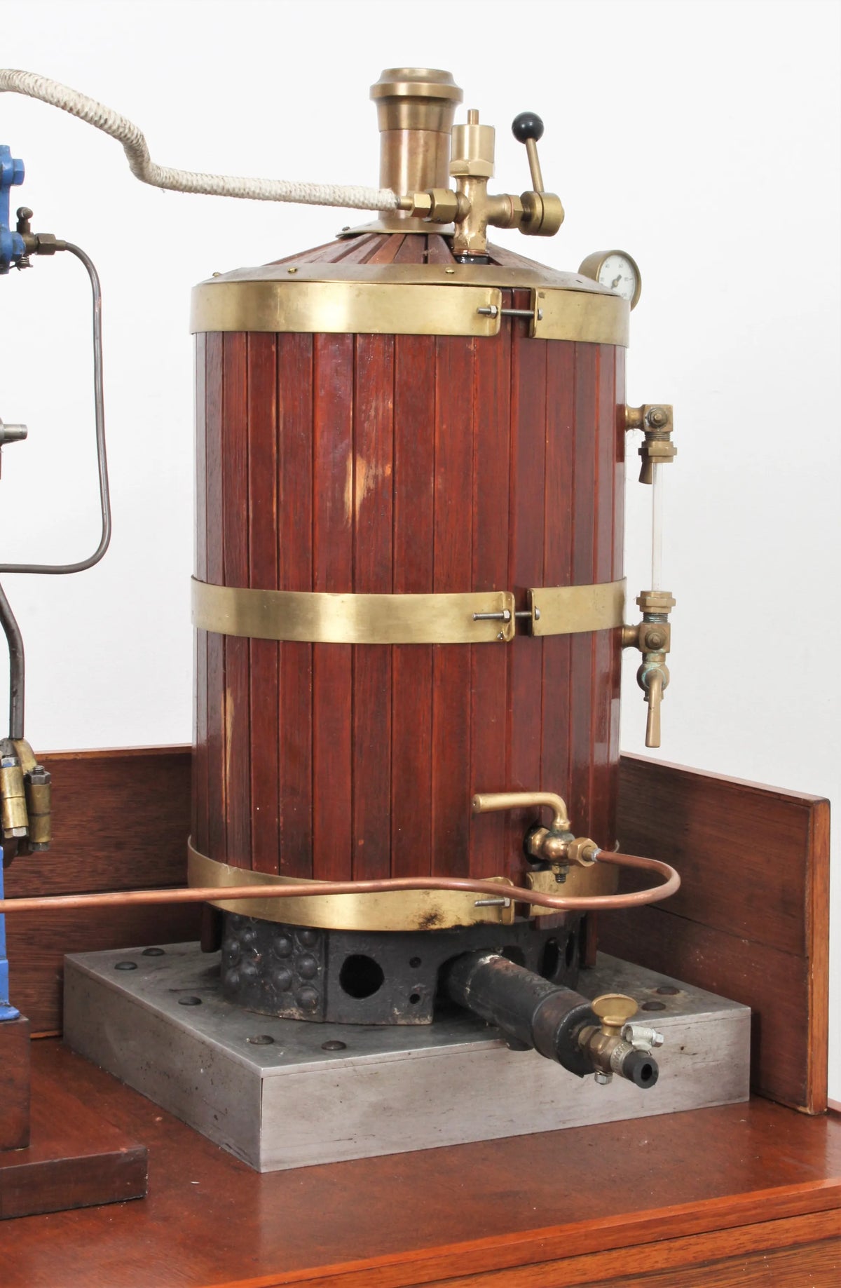 Gas-fired steam plant