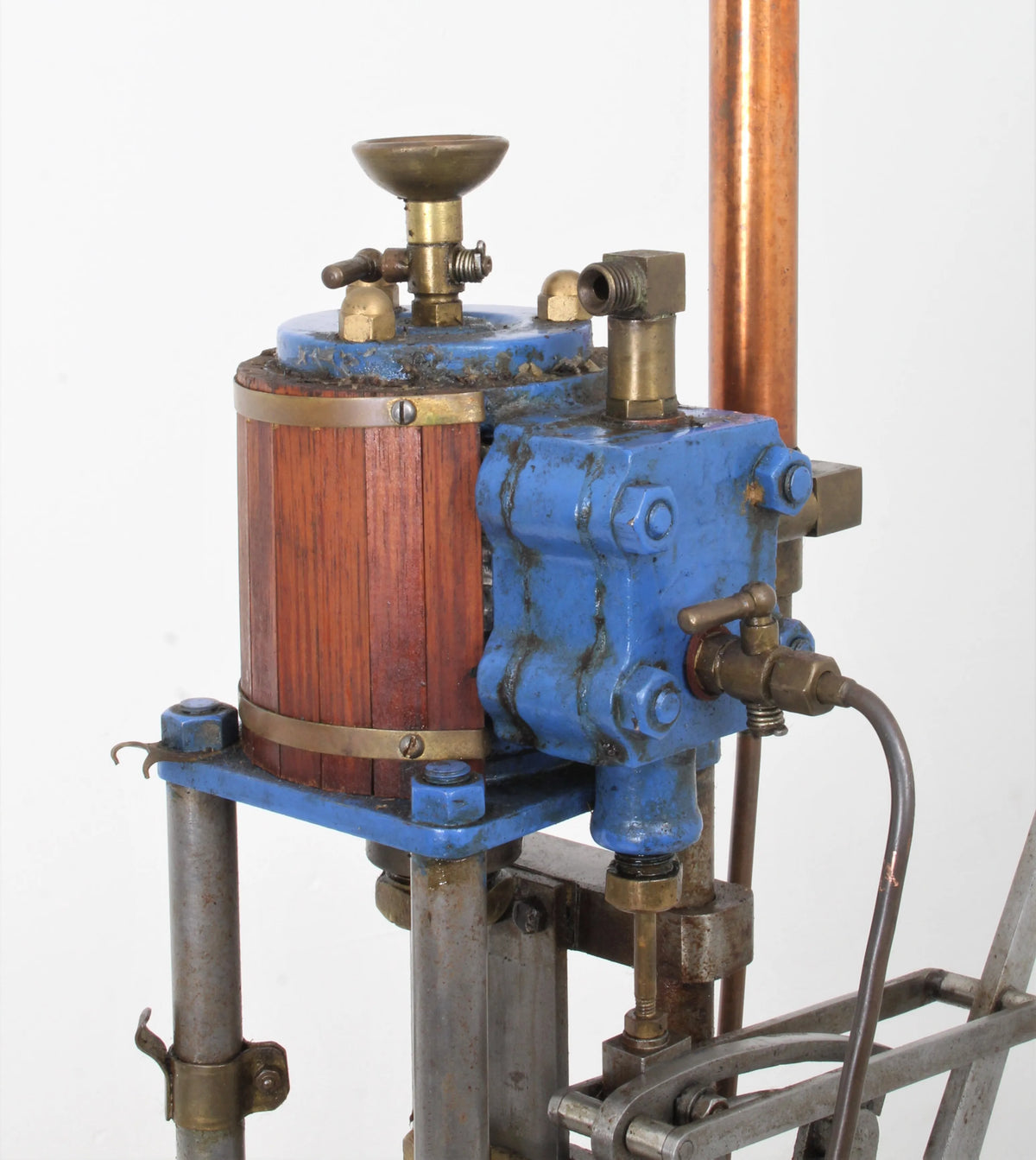 Gas-fired steam plant