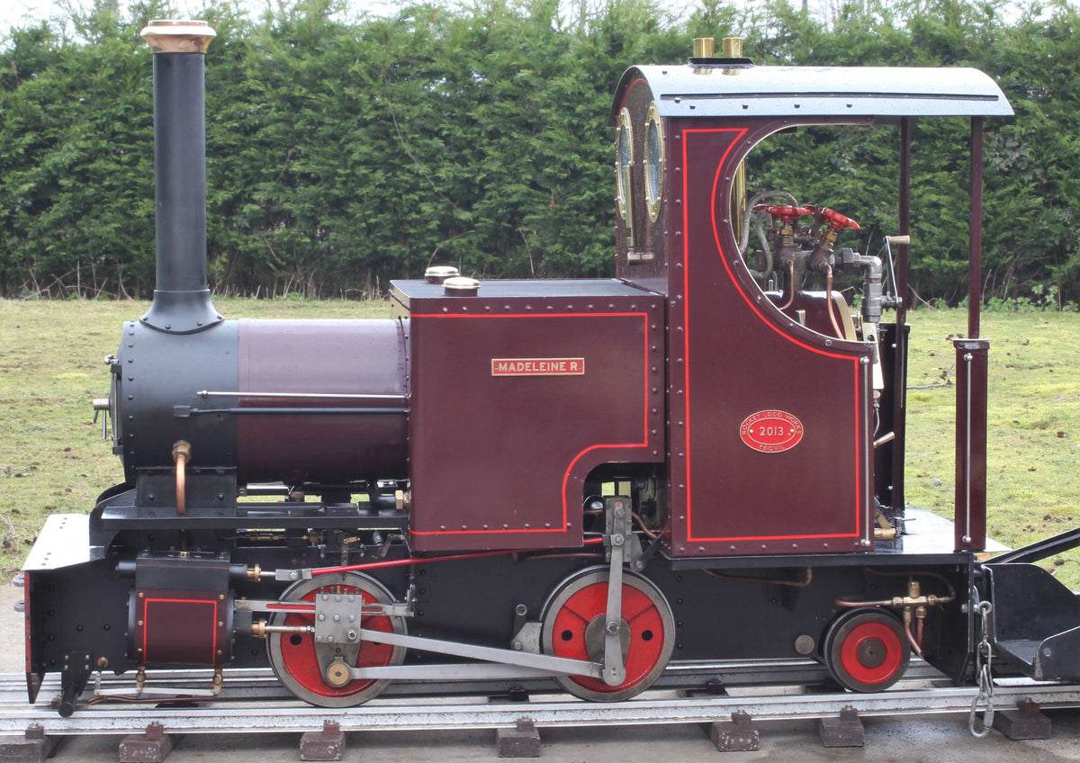 7 1/4 inch narrow gauge "Sweet William" 0-4-2T with tender