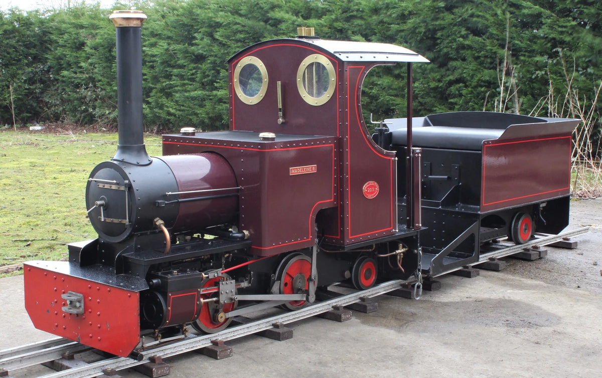 7 1/4 inch narrow gauge "Sweet William" 0-4-2T with tender