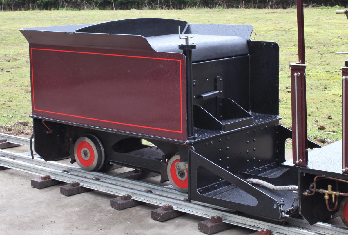 7 1/4 inch narrow gauge "Sweet William" 0-4-2T with tender