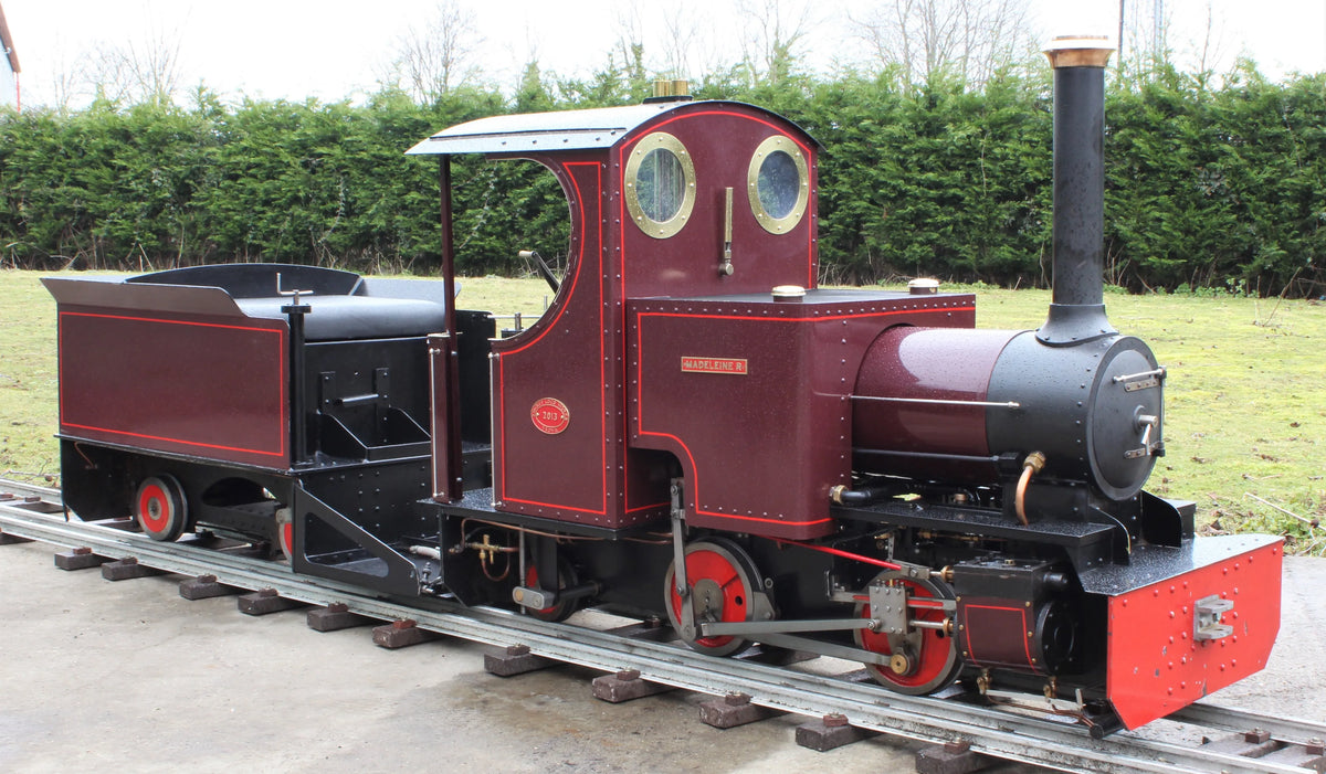 7 1/4 inch narrow gauge "Sweet William" 0-4-2T with tender