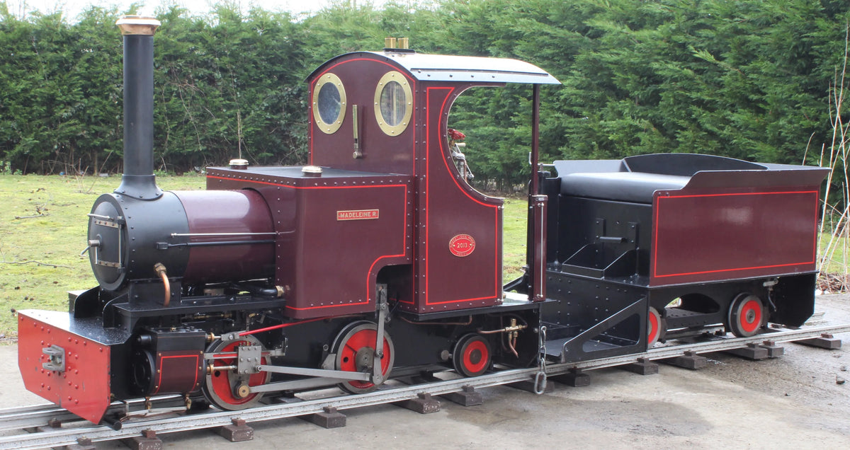 7 1/4 inch narrow gauge "Sweet William" 0-4-2T with tender