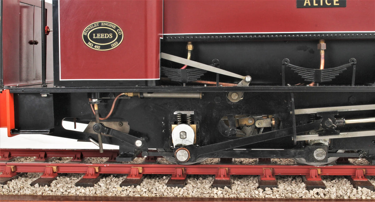 5 inch gauge Hunslet 0-4-0ST "Alice"