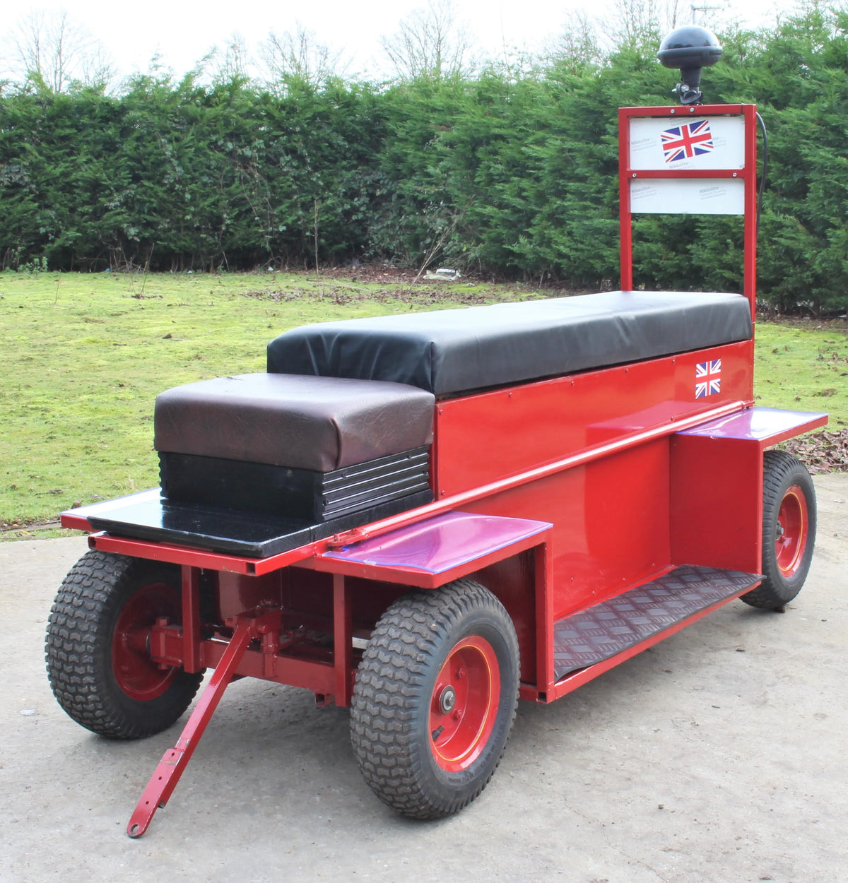 4 1/2 inch scale Burrell 6nhp agricultural engine with driving trolley