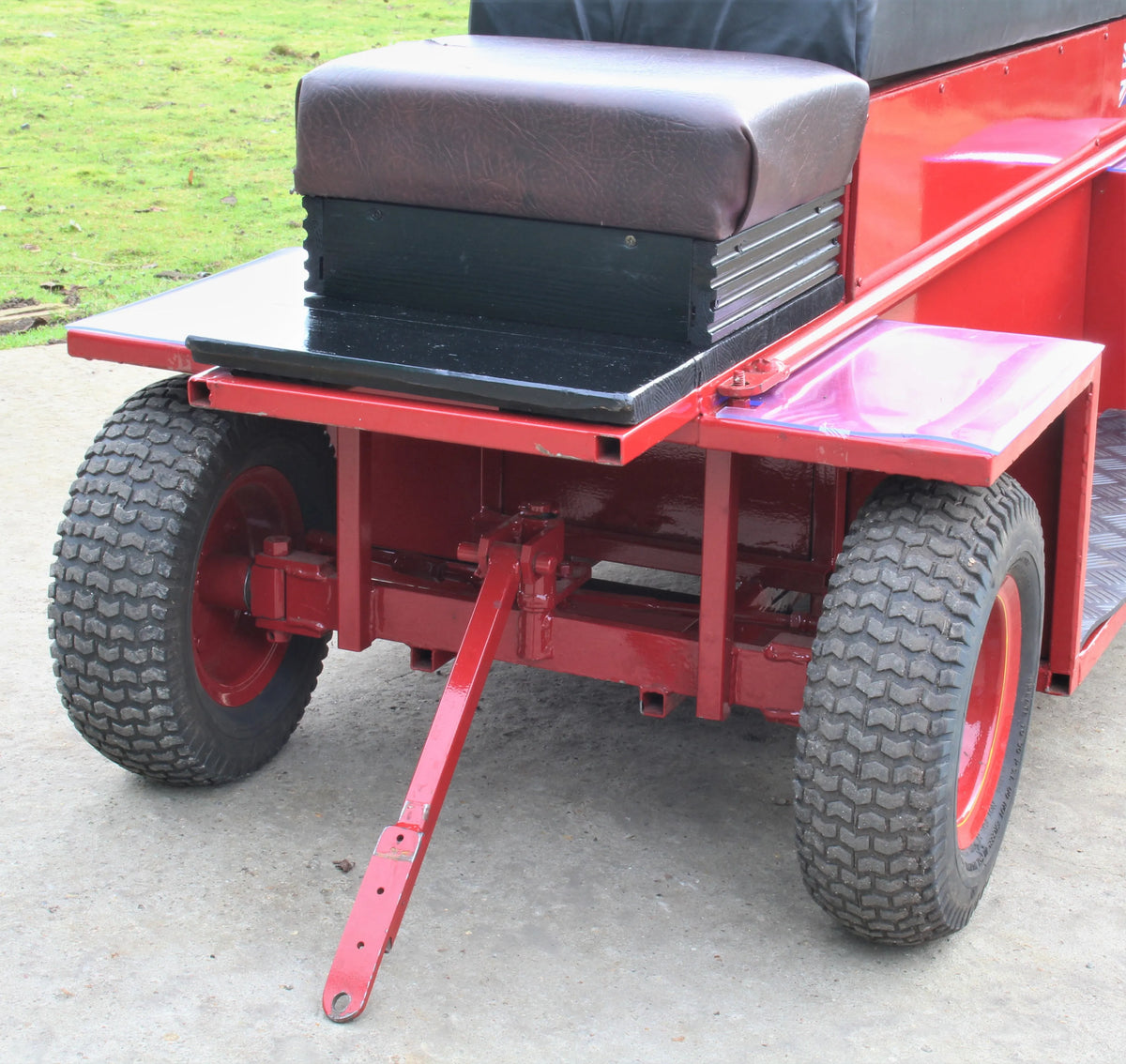 4 1/2 inch scale Burrell 6nhp agricultural engine with driving trolley