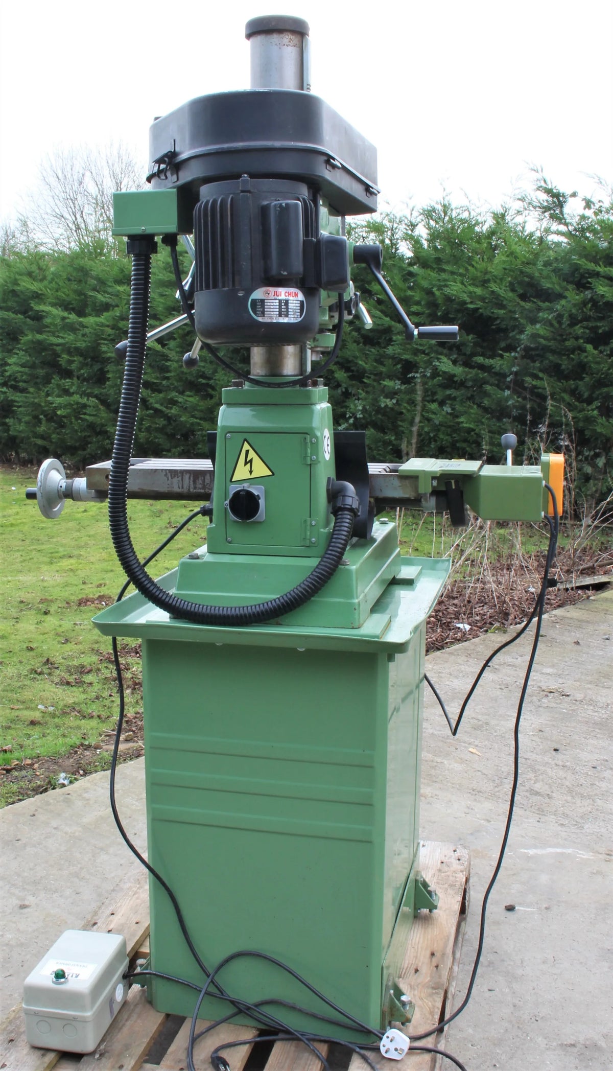 Warco Minor mill with stand, power table feed and tooling