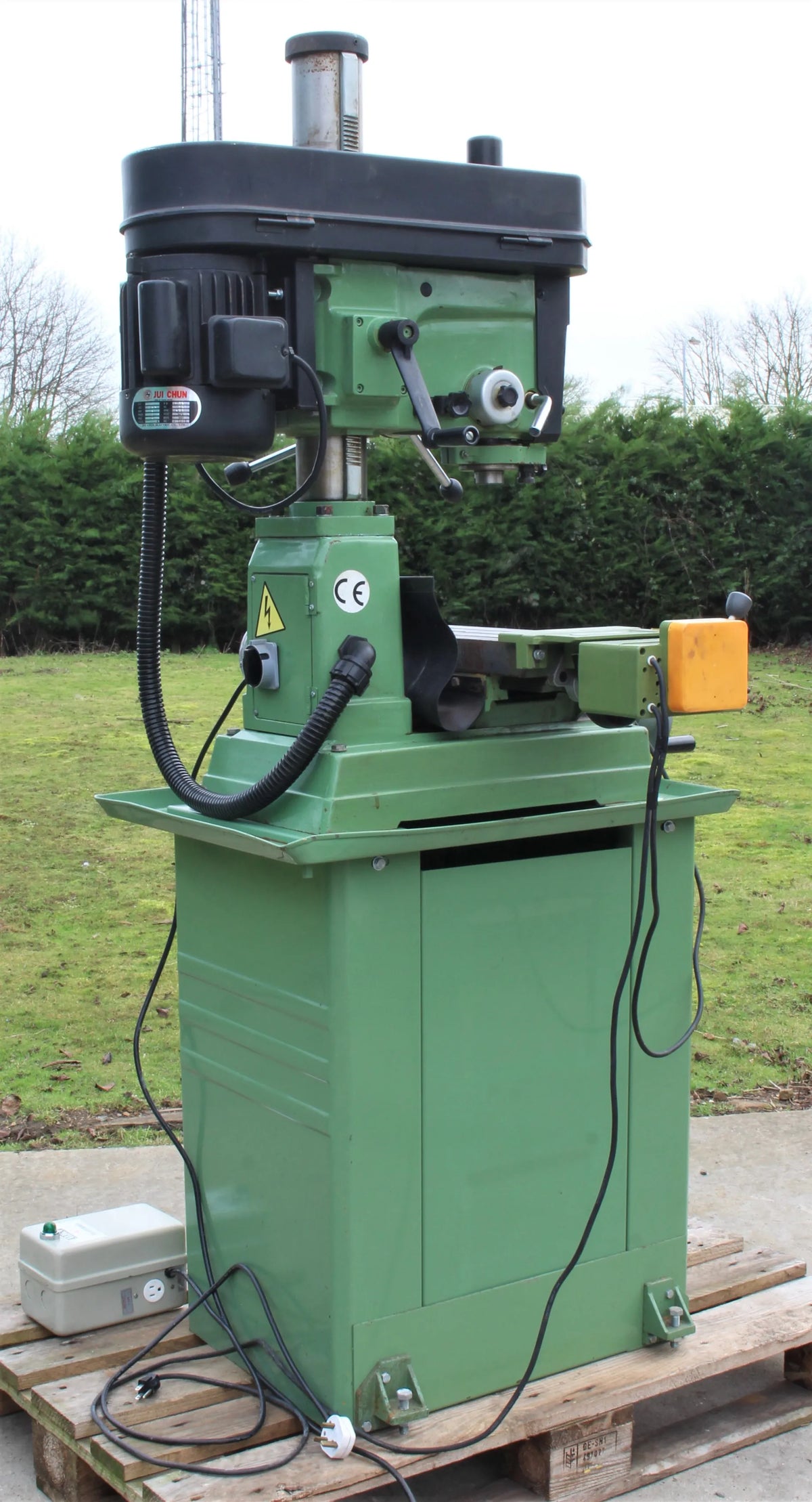Warco Minor mill with stand, power table feed and tooling
