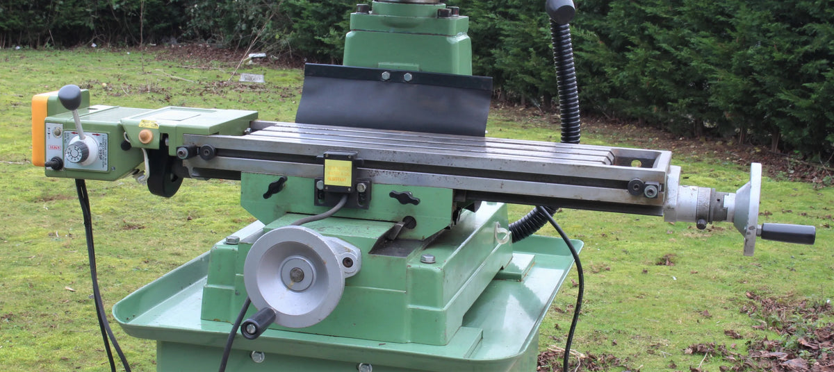 Warco Minor mill with stand, power table feed and tooling