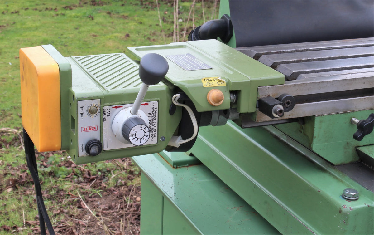 Warco Minor mill with stand, power table feed and tooling
