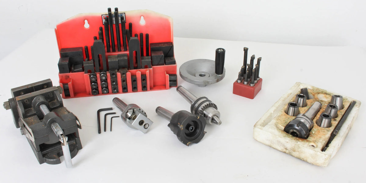 Warco Minor mill with stand, power table feed and tooling