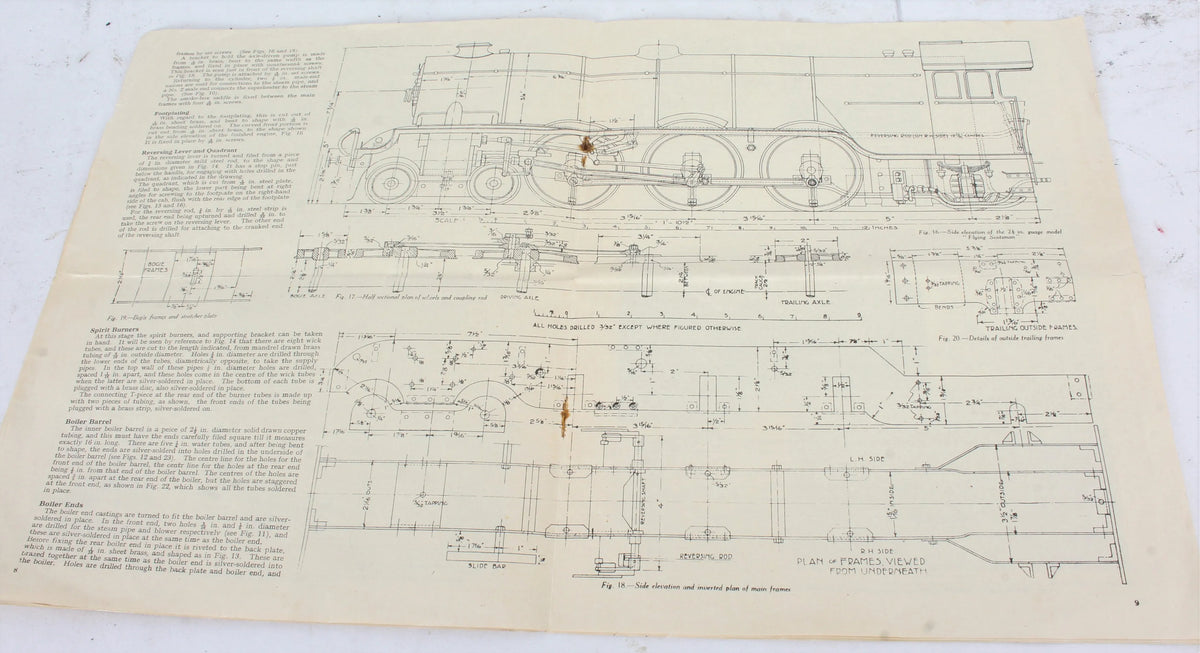 2 1/2 inch gauge LNER Pacific