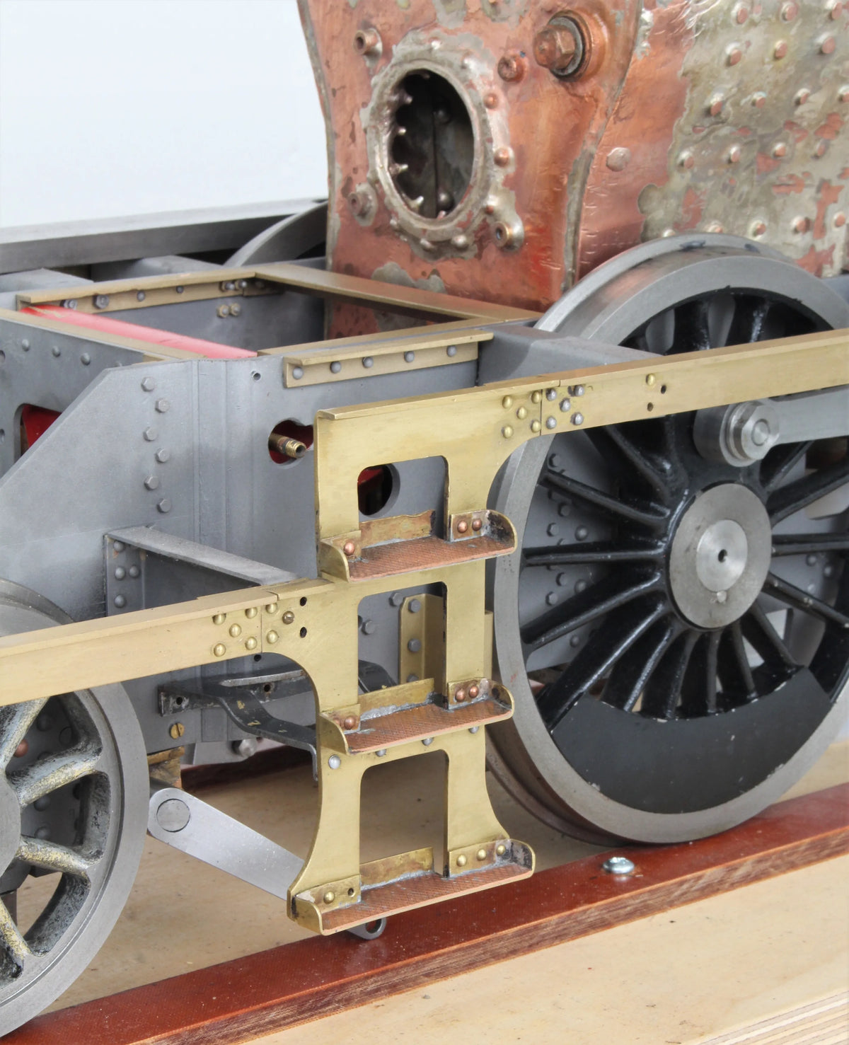 Part-built 5 inch gauge GWR 61XX 2-6-2T