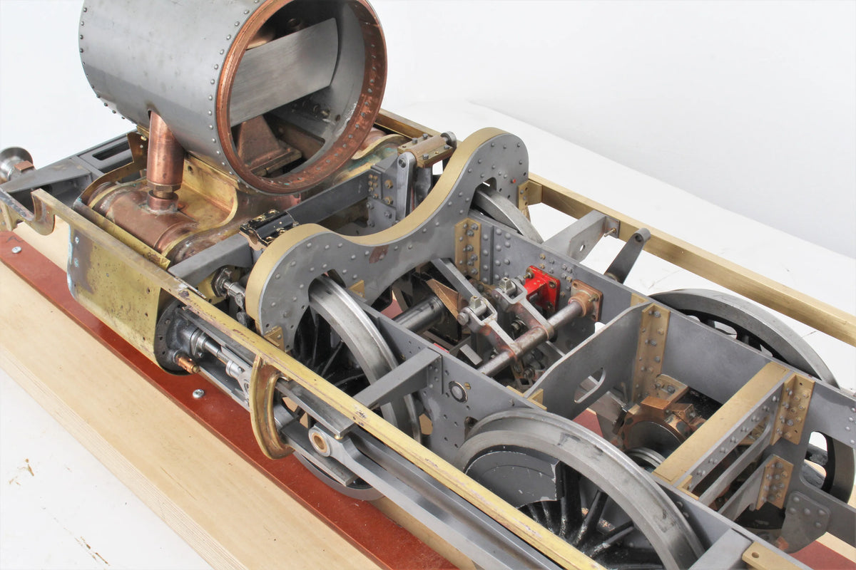 Part-built 5 inch gauge GWR 61XX 2-6-2T