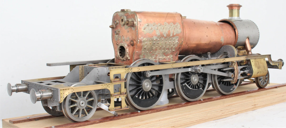 Part-built 5 inch gauge GWR 61XX 2-6-2T