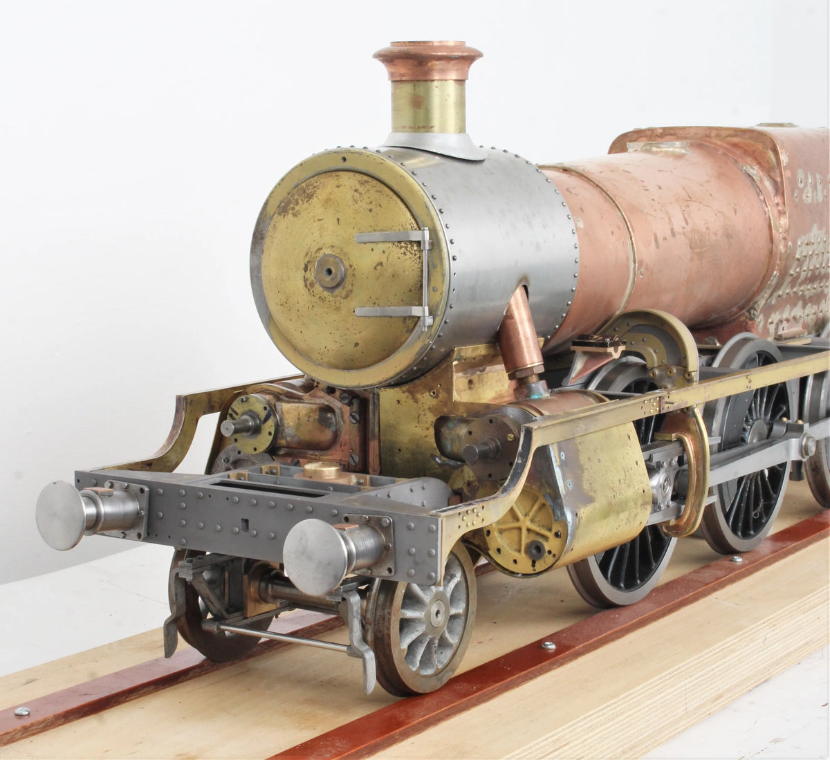 Part-built 5 inch gauge GWR 61XX 2-6-2T