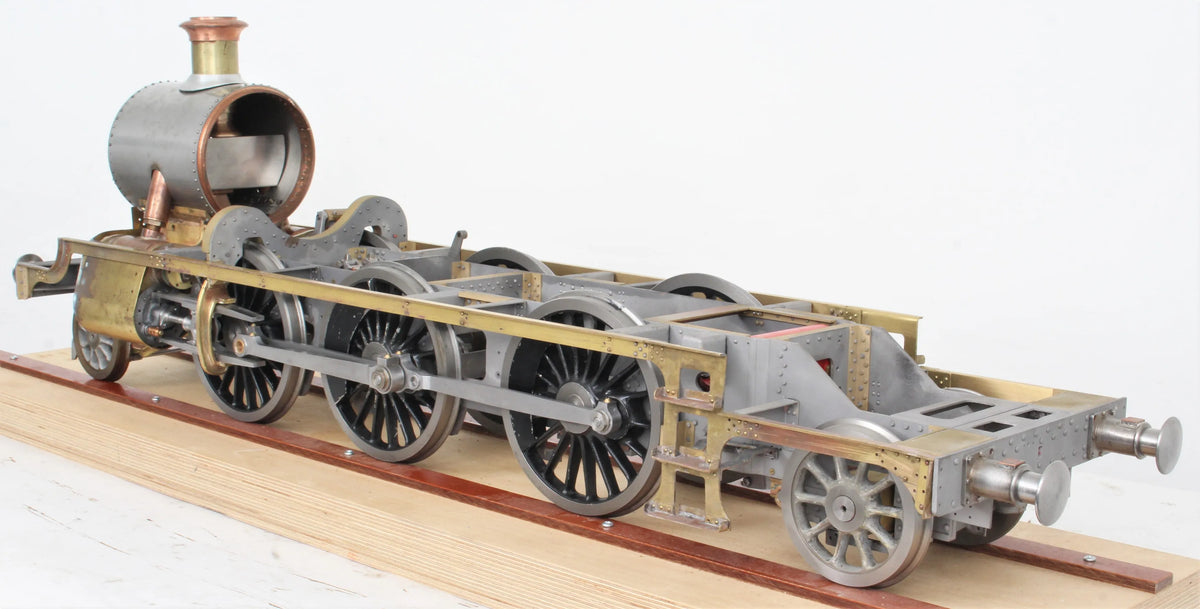 Part-built 5 inch gauge GWR 61XX 2-6-2T