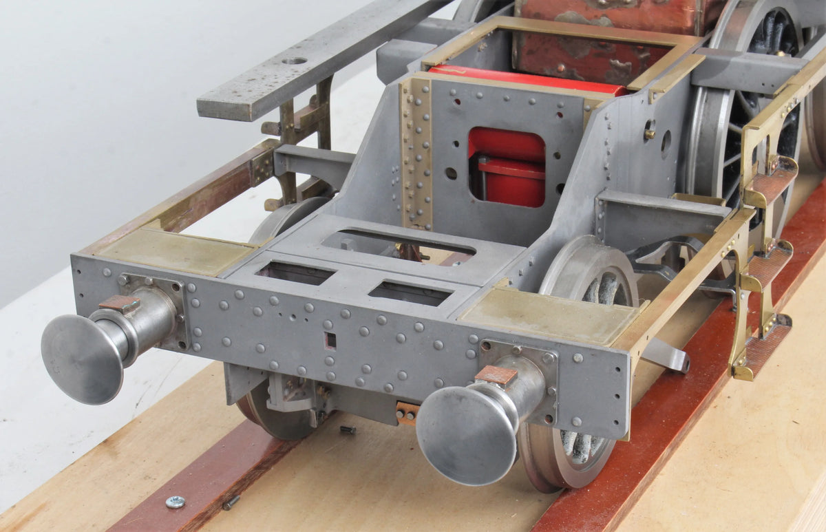 Part-built 5 inch gauge GWR 61XX 2-6-2T