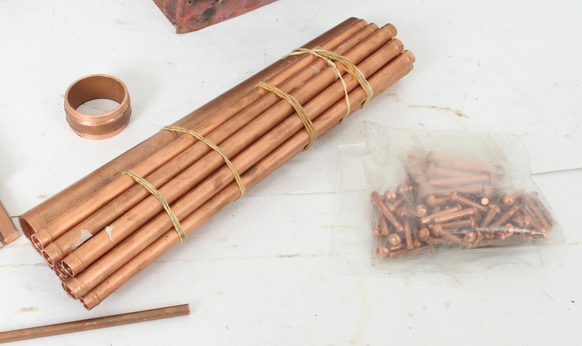 Parts & castings & boiler kit for 5 inch gauge "Simplex"