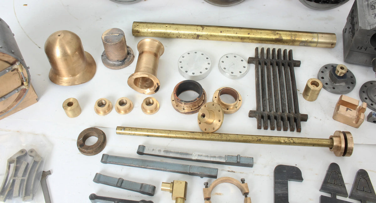 Parts & castings & boiler kit for 5 inch gauge "Simplex"