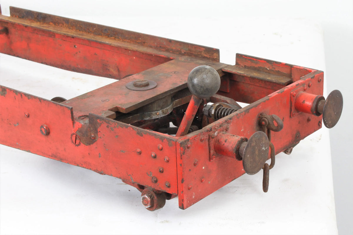 5 inch gauge bogie driving truck chassis