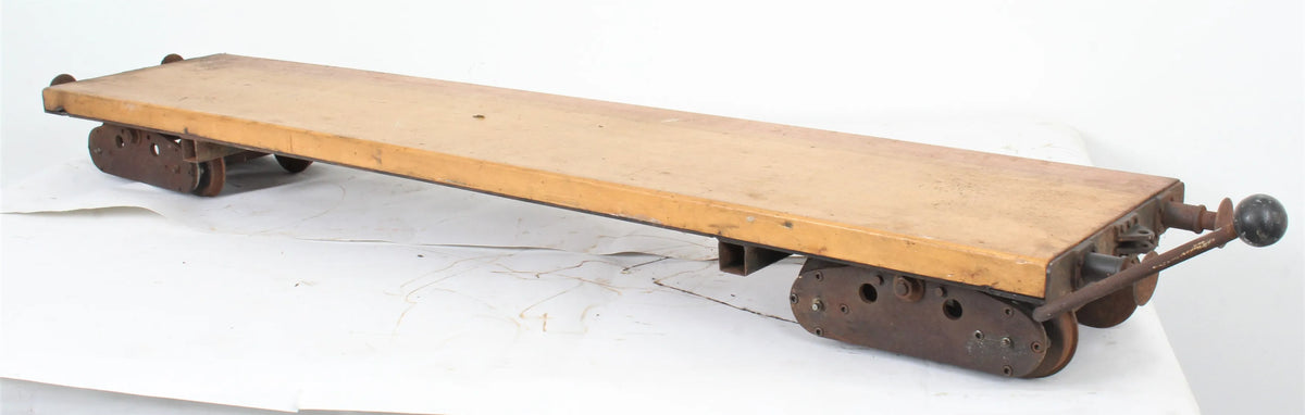 5 inch gauge braked bogie driving truck