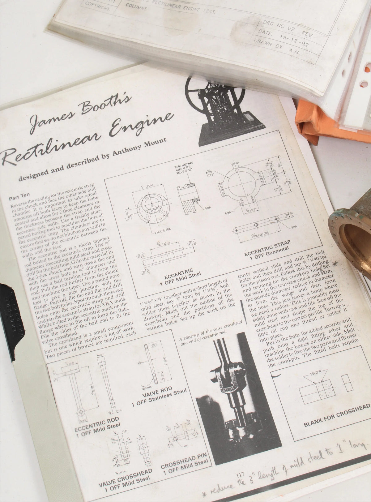 James Booth's Rectilinear engine