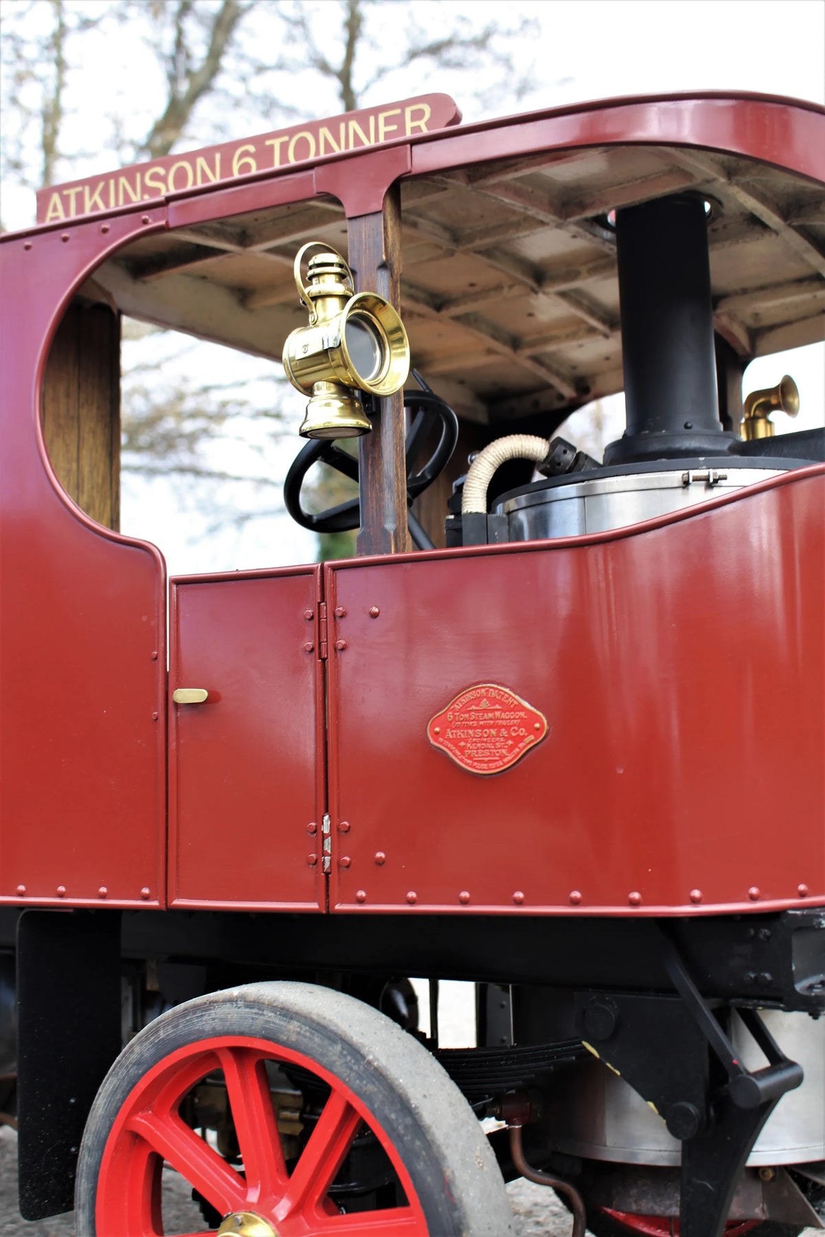 3 inch scale Atkinson steam wagon