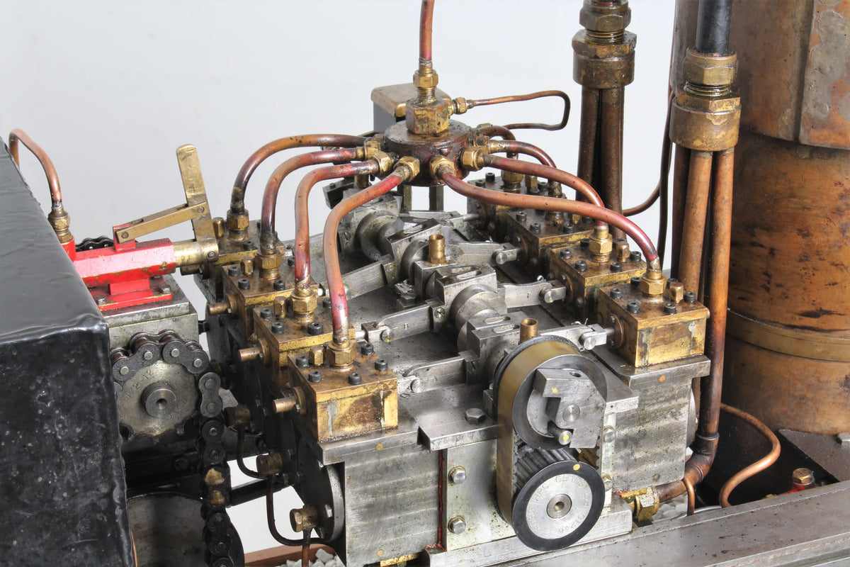 5 inch gauge Sentinel 8 cylinder uniflow locomotive
