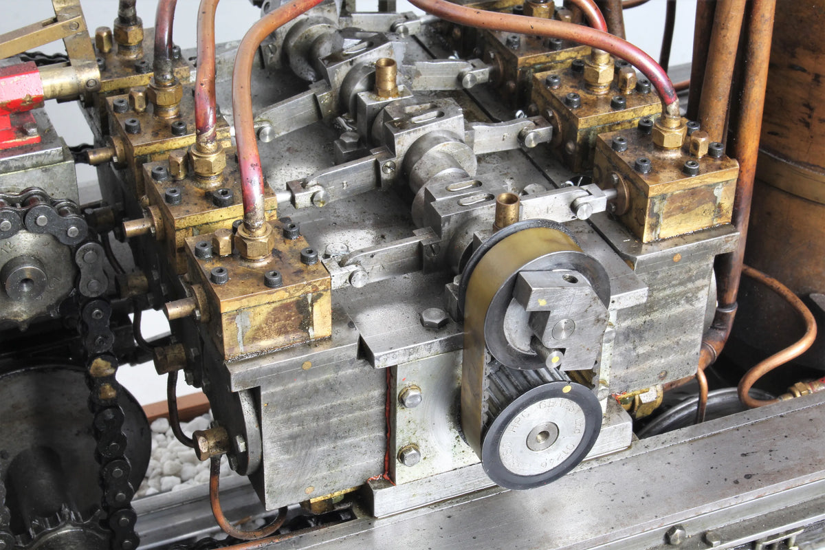5 inch gauge Sentinel 8 cylinder uniflow locomotive