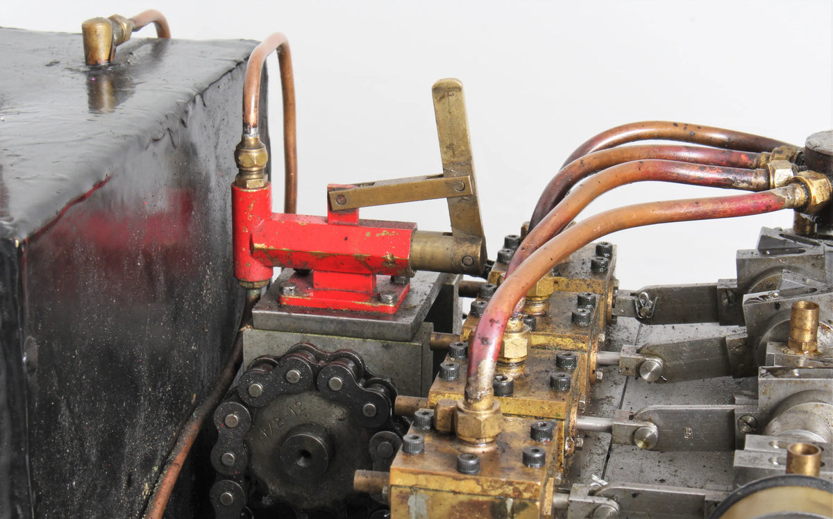 5 inch gauge Sentinel 8 cylinder uniflow locomotive