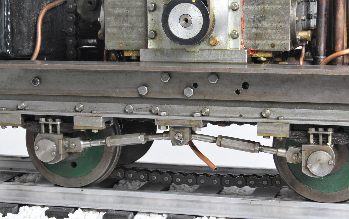 5 inch gauge Sentinel 8 cylinder uniflow locomotive