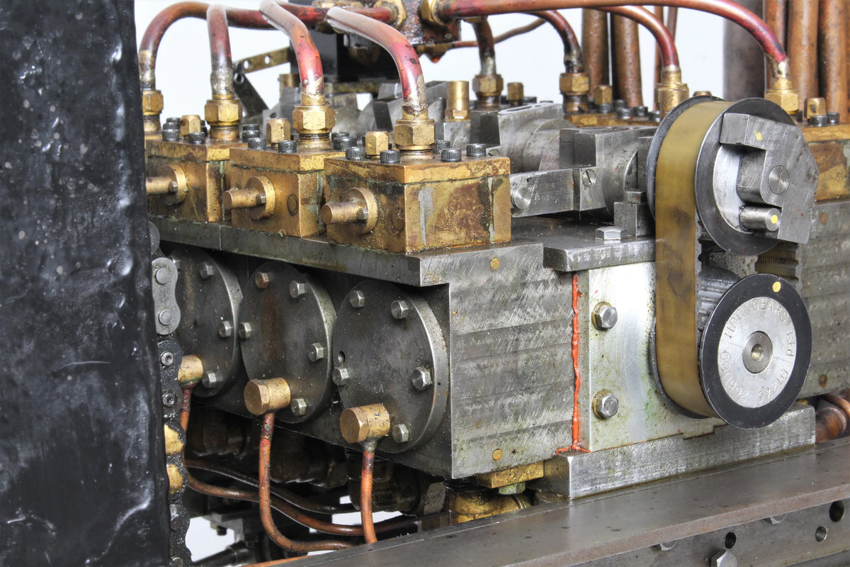 5 inch gauge Sentinel 8 cylinder uniflow locomotive