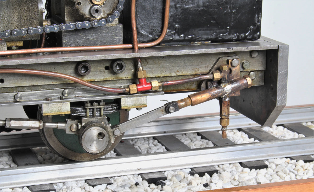 5 inch gauge Sentinel 8 cylinder uniflow locomotive