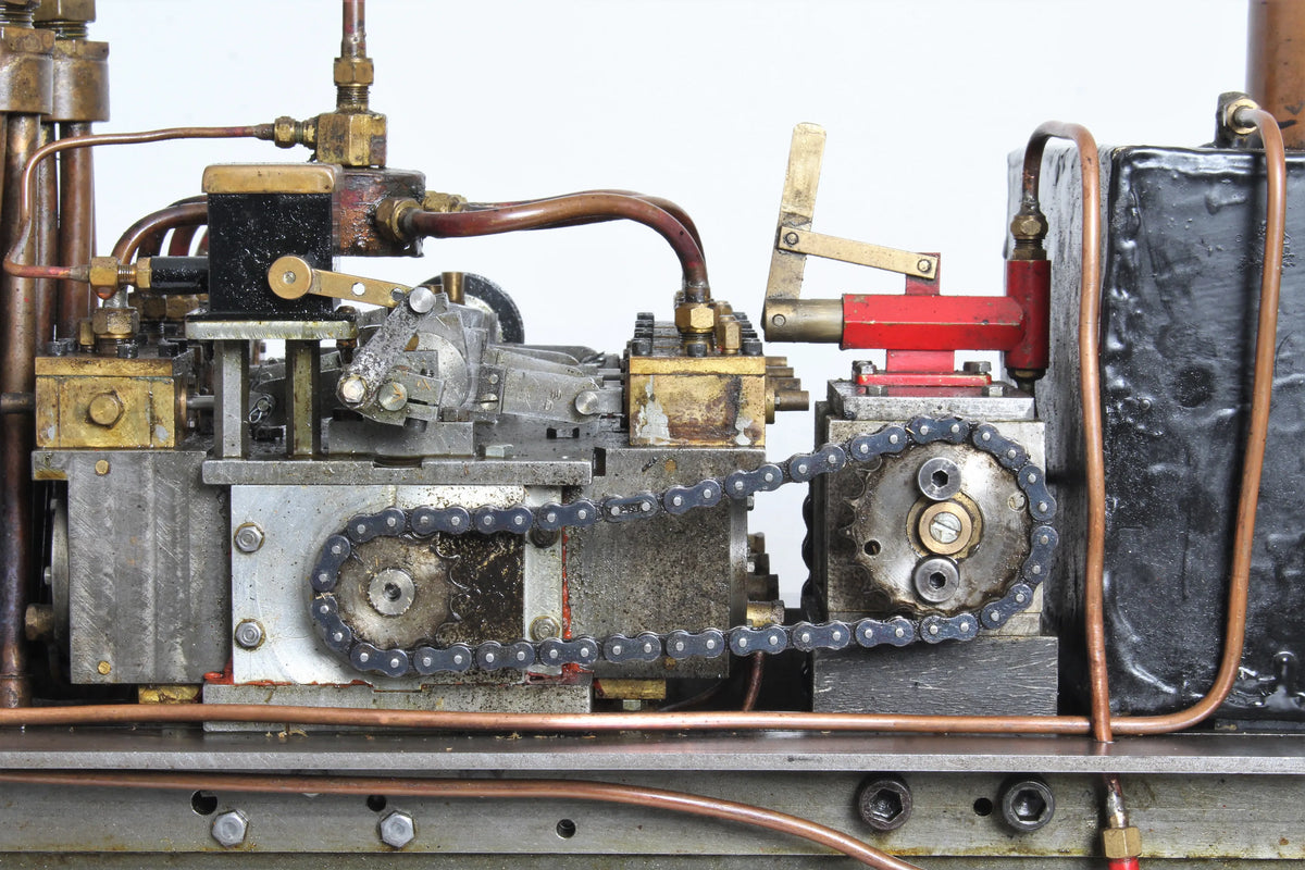 5 inch gauge Sentinel 8 cylinder uniflow locomotive