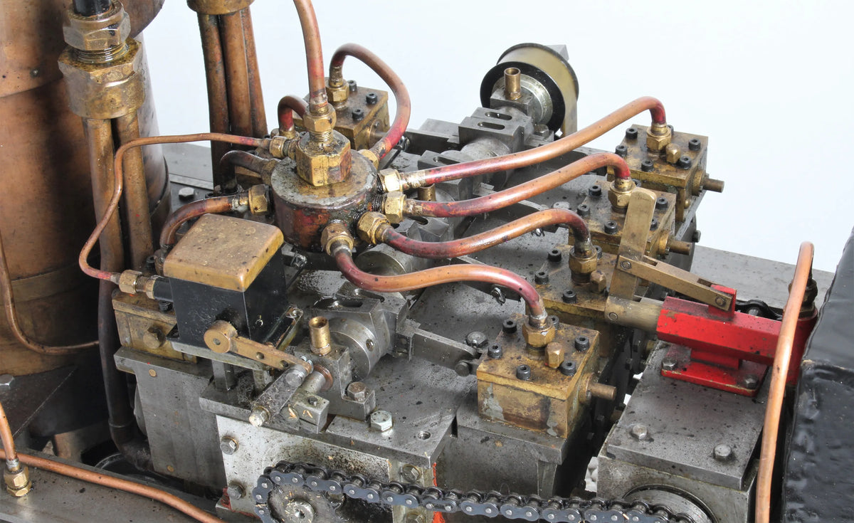 5 inch gauge Sentinel 8 cylinder uniflow locomotive