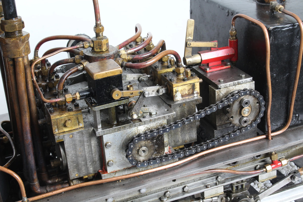 5 inch gauge Sentinel 8 cylinder uniflow locomotive