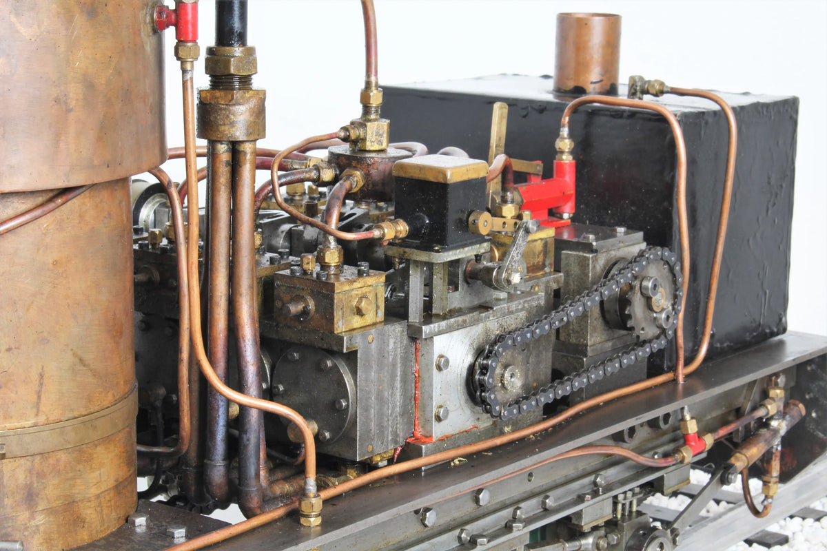 5 inch gauge Sentinel 8 cylinder uniflow locomotive