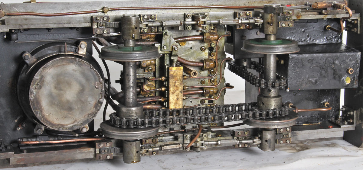 5 inch gauge Sentinel 8 cylinder uniflow locomotive