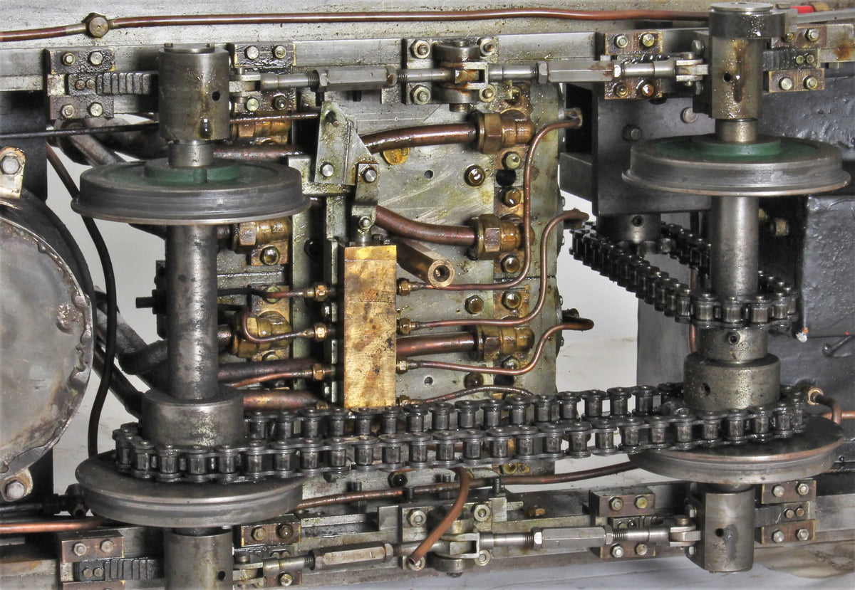 5 inch gauge Sentinel 8 cylinder uniflow locomotive