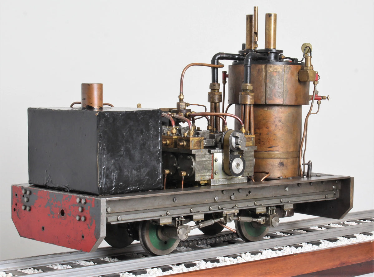 5 inch gauge Sentinel 8 cylinder uniflow locomotive