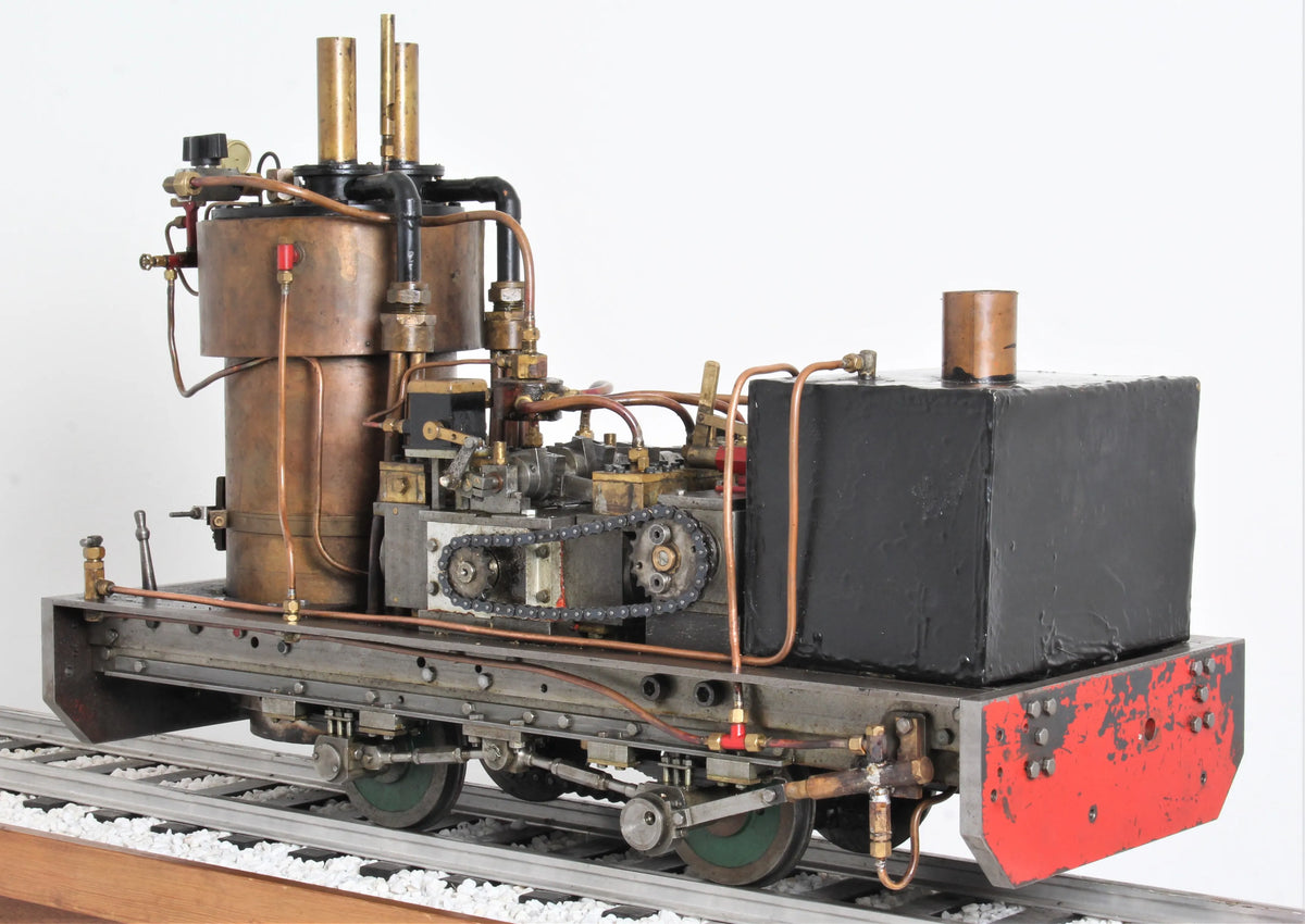 5 inch gauge Sentinel 8 cylinder uniflow locomotive