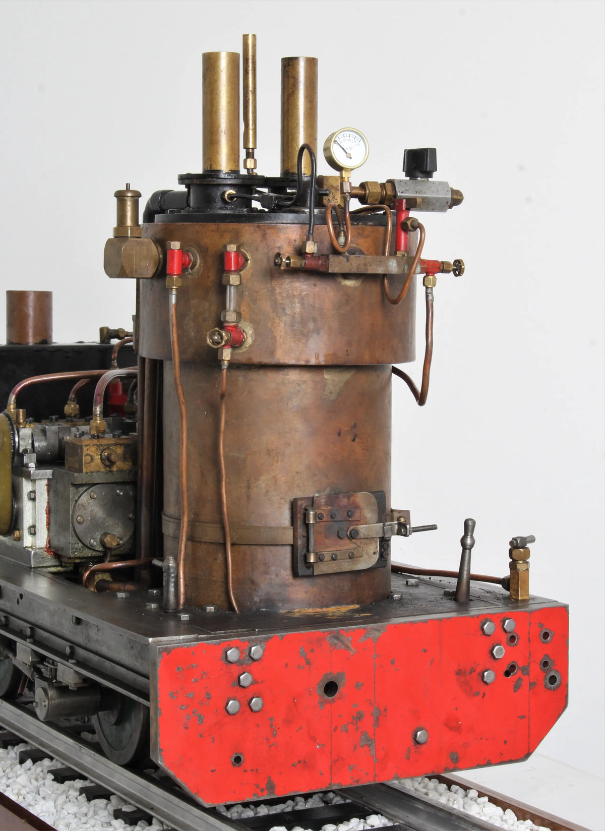 5 inch gauge Sentinel 8 cylinder uniflow locomotive